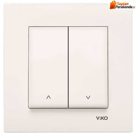 Viko Karre/Meridian Krem Jaluzi Kumanda Mekanizma (Çerçeve Hariç) 90967216